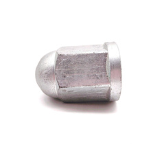 M24 M30 carbon steel HDG long hex flange cap nut with collar